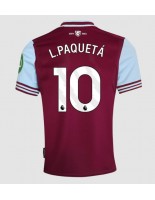 West Ham United Lucas Paqueta #10 Hjemmedrakt 2024-25 Korte ermer